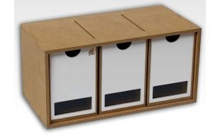 Hobbyzone 3 Drawers Module Portrait Orientation