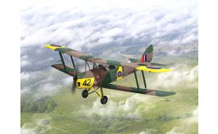 ICM 1/32 Scale D.H. 82A Tiger Moth, British Training Aircraft Model Kit