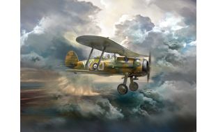 ICM 1/32 Scale Gloster Gladiator Mk.I, WWII British Fighter Model Kit