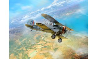 ICM 1/32 Scale Gloster Sea Gladiator Mk.II, WWII British Naval Fighter Plane Model Kit