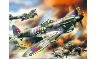 ICM 1/48 Scale Spitfire Mk.XVI, WWII British Fighter Model Kit