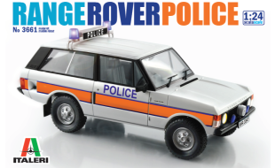 Italeri 1/24 Scale Range Rover UK Police Car Model Kit