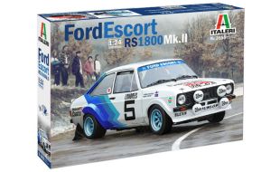 Italeri 1/24 Scale Ford Escort RS1800 Mk.II Rally Car Model Kit