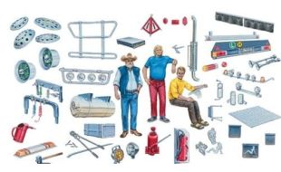 Italeri 1/24 Scale Truck Accessories Set Model Kit
