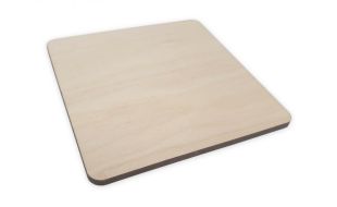 10cm Square Poplar Ply Wood Blank