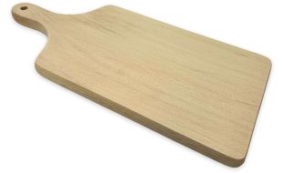 Medium Paddle Chopping Board Wood Blank