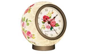 3D Jigsaw Puzzle Working Clock Classic Rose