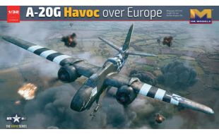 HK Models 1/32 Scale USAF A-20G Havoc over Europe 1944 Model Kit