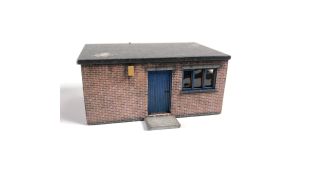 Scale Model Scenery Utility Building/Plant Room OO Gauge