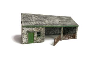 Scale Model Scenery Farm Machinery / Tractor Store & Workshop OO Gauge