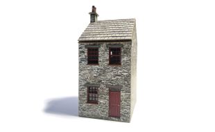 Scale Model Scenery Terraced House / Cottage OO Gauge