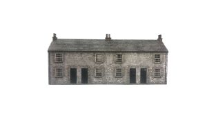 Scale Model Scenery Terraced Cottages/Houses OO Gauge