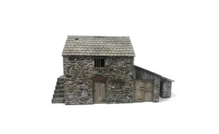 Scale Model Scenery "Polsue" Barn/Stores & Workshop OO Gauge