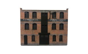 Scale Model Scenery Ultra-Low Relief Bonded Warehouse OO Gauge