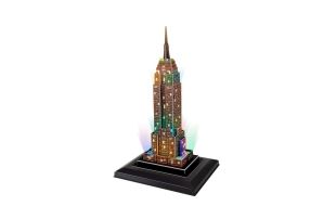 CubicFun L503H Empire State Building with LED Light 3D Puzzle