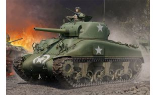 I Love Kit 1/16 Scale US M4A1 Sherman WWII Medium Tank (cast hull) Late Model Kit