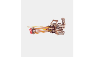 ROKR Rotating-Barrel Machine Gun Wooden Model Kit