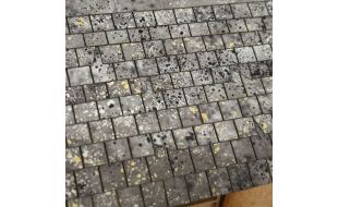 Scale Model Scenery Pre-Weathered Laser Cut Roof Slates (A4 Sheet) OO Gauge