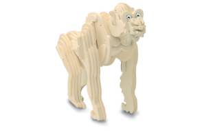Quay Gorilla Wooden Model Kit