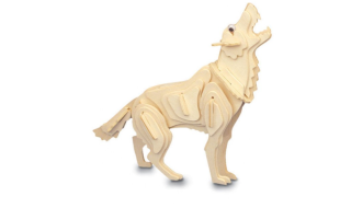 Quay Wolf Wooden Model Kit