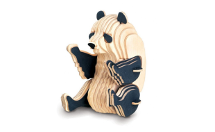 Quay Panda Wooden Model Kit