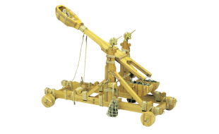 Mantua Models 1/12 Scale Norman Catapult 11th Century Model Kit
