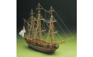 Mantua Models 1/60 Scale President English Frigate 1750 Period Model Kit