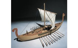 Mantua Models 1/40 Scale Viking Long Boat Model Kit