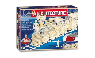 Matchitecture  Matchstick Gold Rush Train Model