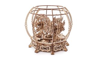 UGears Mechanical Aquarium Wooden Model Kit