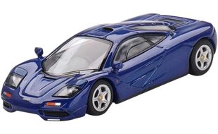 Mini GT 1/64 Scale McLaren F1 Cobalt Blue (LHD) Die Cast Model