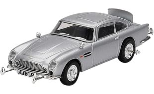 Mini GT 1/64 Scale James Bond (Goldfinger Movie) Aston Martin DB5 Die Cast Model