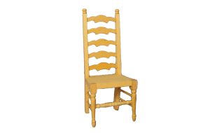 Bare Wood Ladder Back Chair for 12th Scale Dolls House
