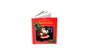 The Night Before Christmas Miniature Book for 12th Scale Dolls House