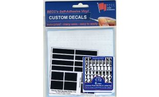 Classic White Number Plates Sets