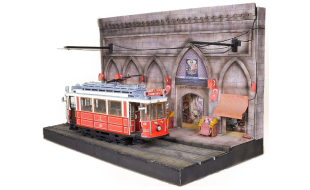 Occre 1/24 Scale Istanbul Tram Diorama Model Kit