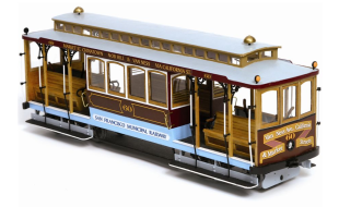 Occre 1/24 Scale San Francisco Cable Car Model Kit