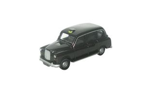 Oxford Diecast 1/76 Scale FX4 Taxi Black Die Cast Model