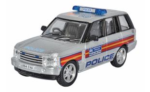Oxford Diecast 1/76 Scale Range Rover 3rd Generation Metropolitan Police Die Cast Model