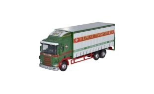Oxford Diecast 1/76 Scale Scania 94D Curtainside H E Payne Die Cast Model
