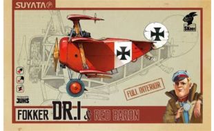 Suyata Fokker Dr I & Red Baron Model Kit