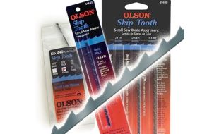 Olson Skip Tooth Scroll Saw Blades Pk12