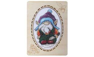 Orchidea Gonk 4 With Frame Counted Cross Stitch Kit
