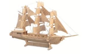 Quay Sailing Ship Wooden Model Kit