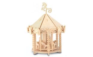 Quay Carousel Wooden Model Kit
