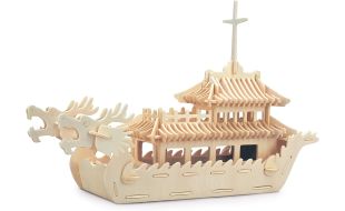 Quay Dragon Boat Wooden Model Kit
