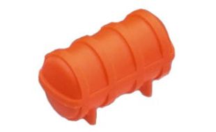 2 x Orange Robbe Life Rafts For Model Boats