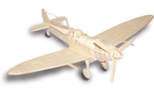 Quay Spitfire Wooden Model Kit