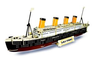 Quay Titanic Wooden Model Kit