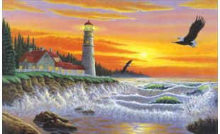 Painting By Numbers Guiding Light